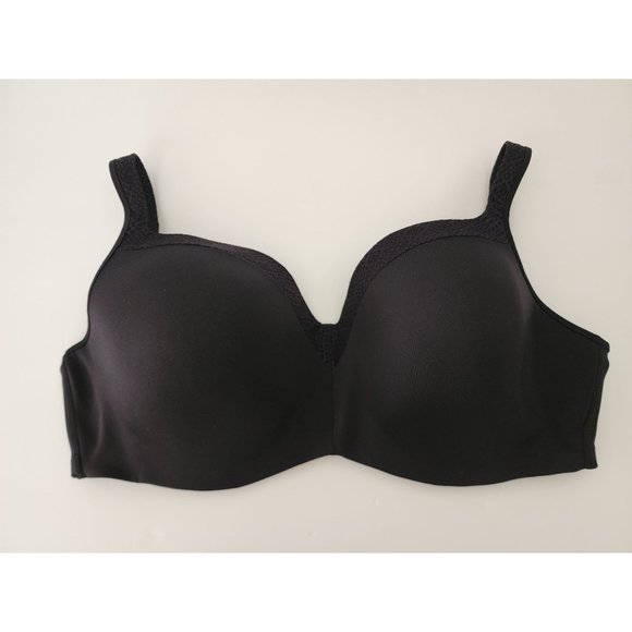 Bali Minimizer Passion for Comfort Minimizer Underwire Bra Style 4823 Black Size - Picture 1 of 7